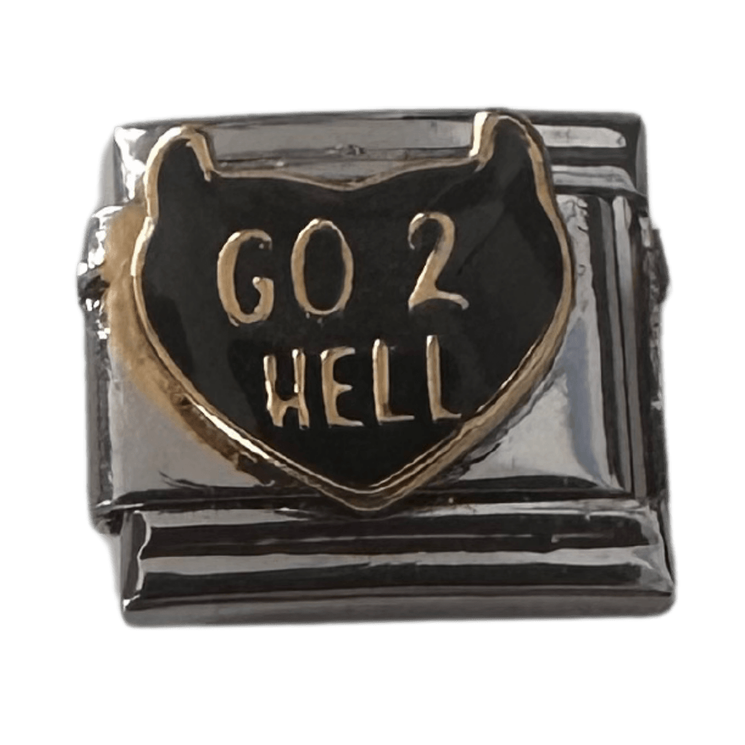 Go to Hell Heart - clubcupid