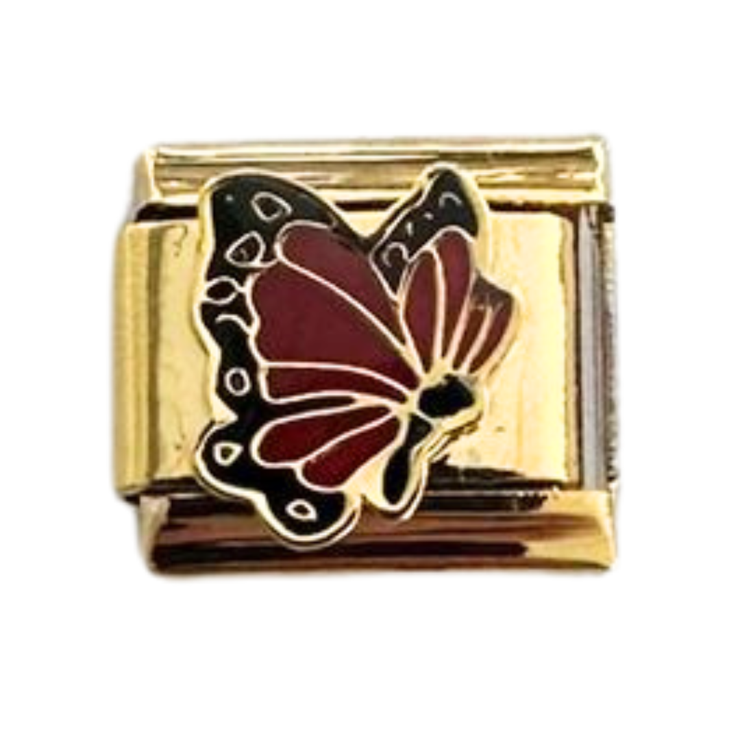 Red Butterfly Gold - clubcupid