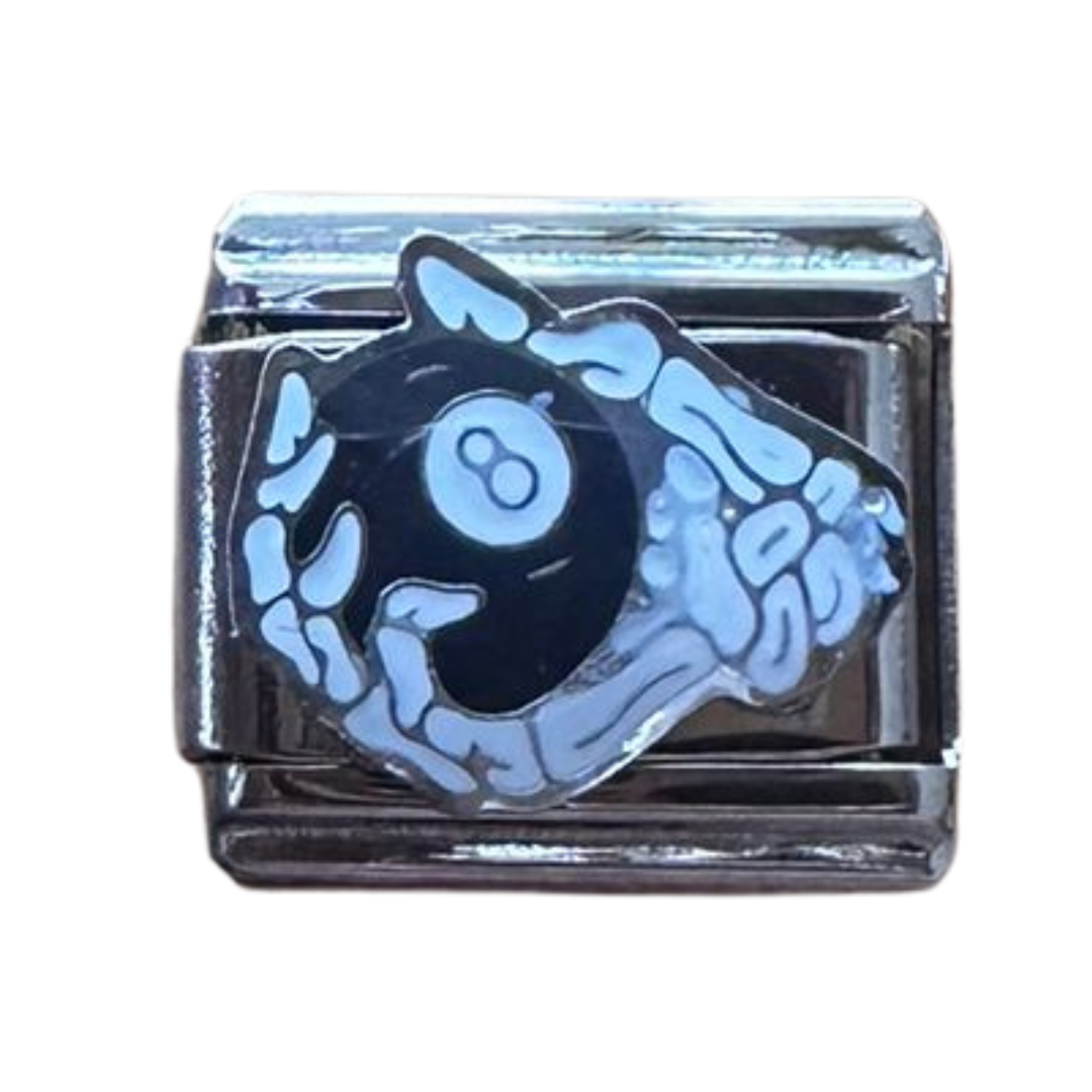 8 Ball Skeleton Hand