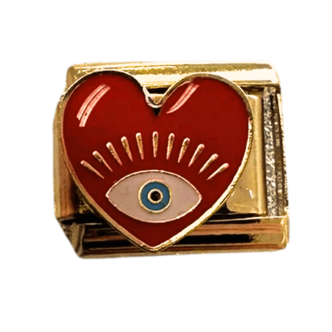 Heart with Eye Gold - clubcupid
