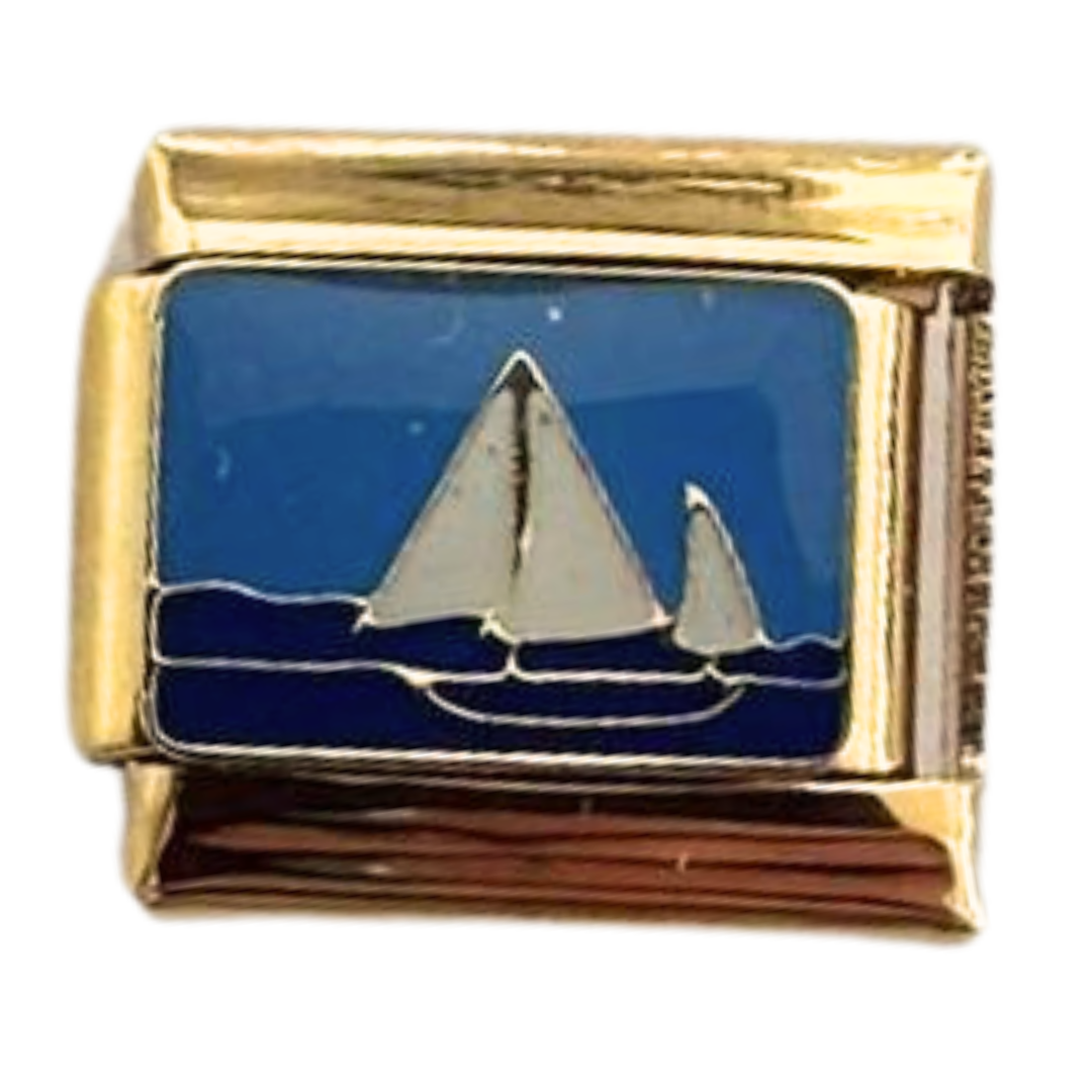 Sailboat Gold - clubcupid