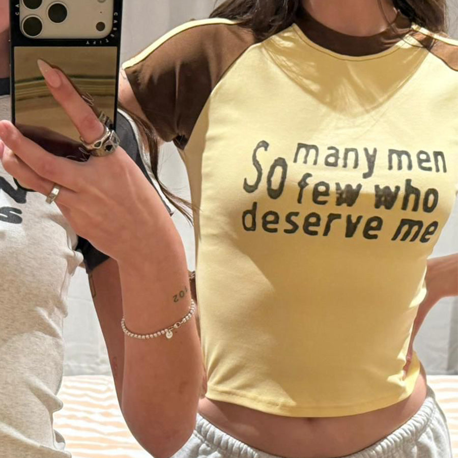So Many Men - Baby Tee
