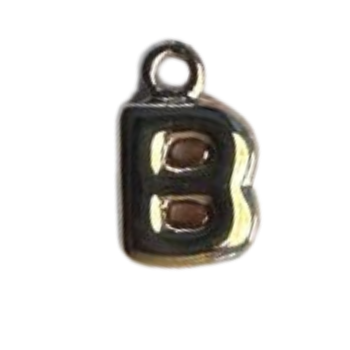 'B' Alphabet Charm