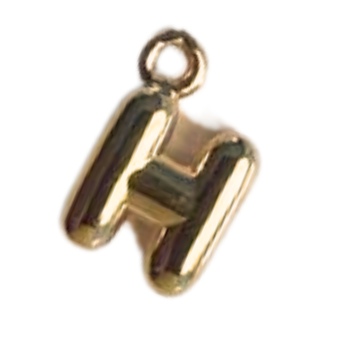 'H' Alphabet Charm