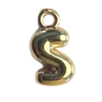 'S' Alphabet Charm
