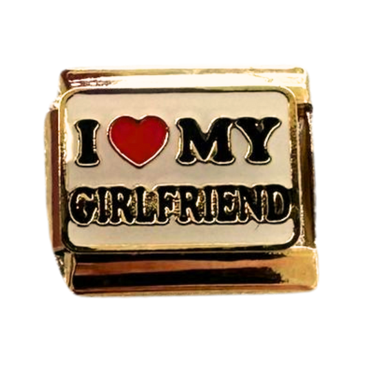 I love my Girlfriend Gold