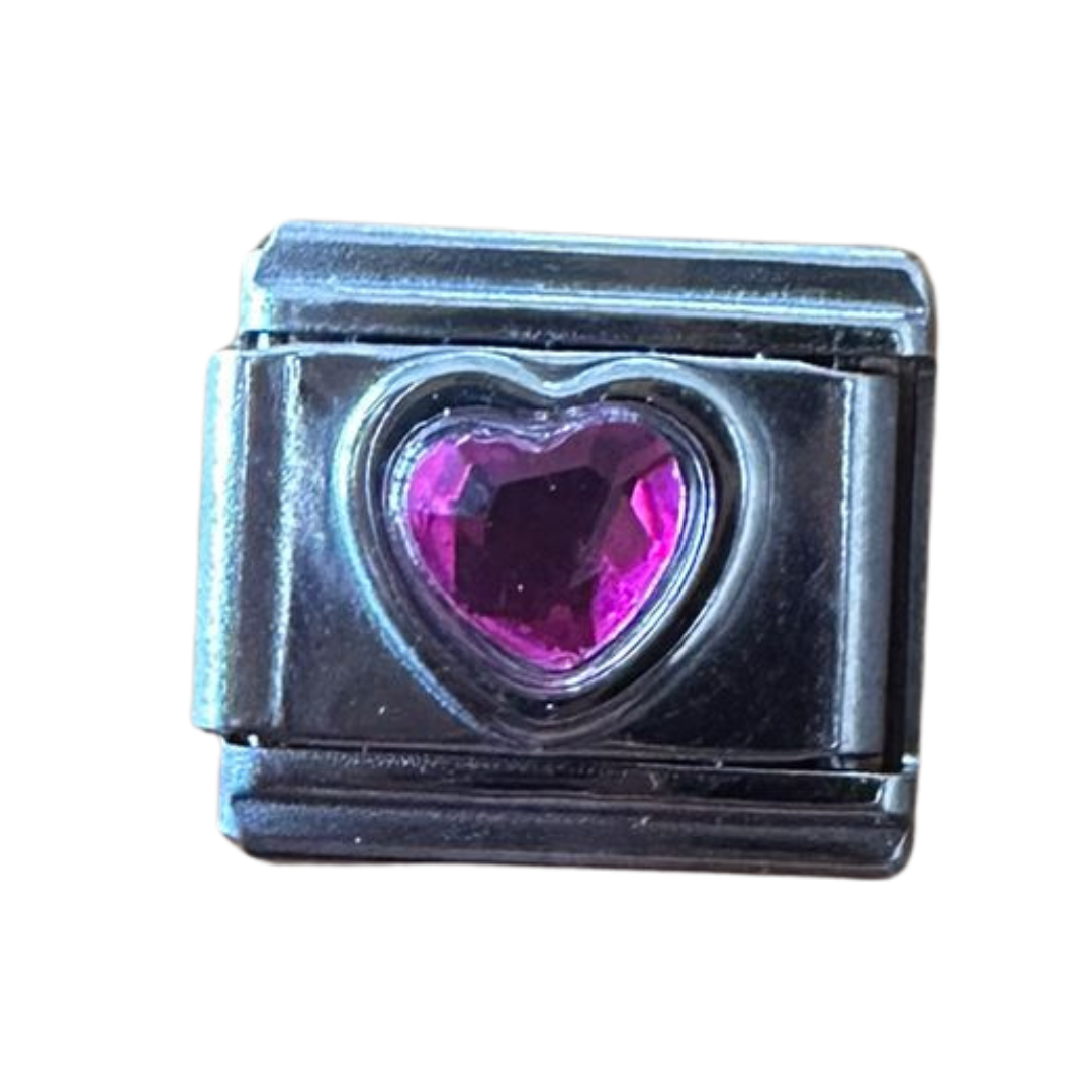 Pink Gem Heart