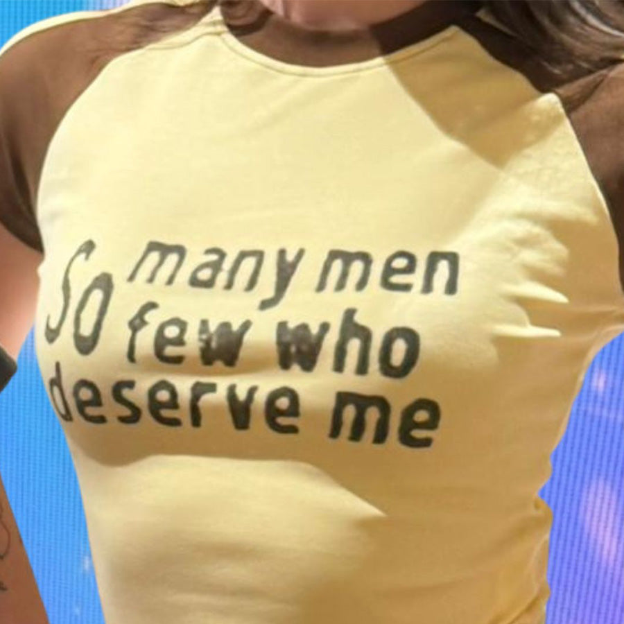 So Many Men - Baby Tee