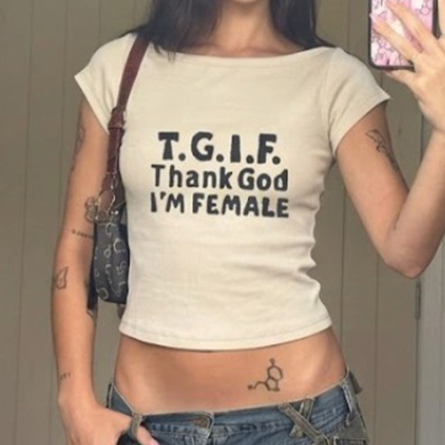 T.G.I.F - Baby Tee