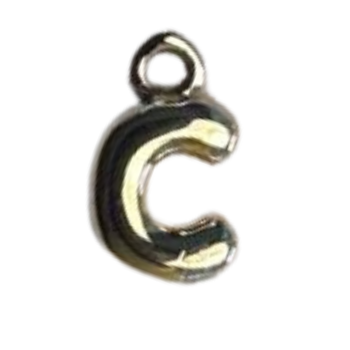 'C' Alphabet Charm