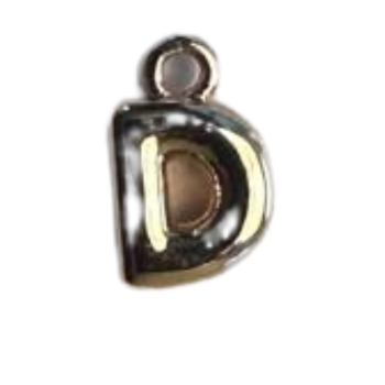 'D' Alphabet Charm