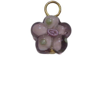 Glass Flower - Purple