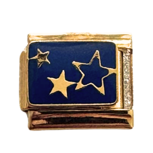 Blue Stars Gold