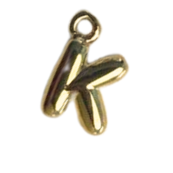 'K' Alphabet Charm