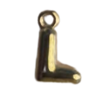 'L' Alphabet Charm