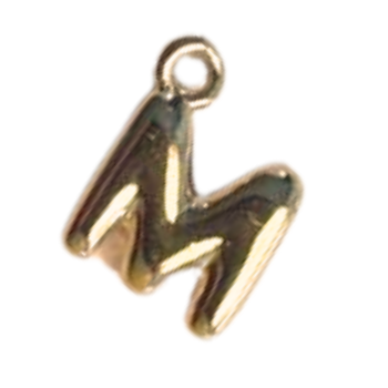 'M' Alphabet Charm