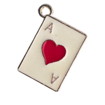 Playing Card with Heart
