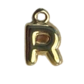 'R' Alphabet Charm