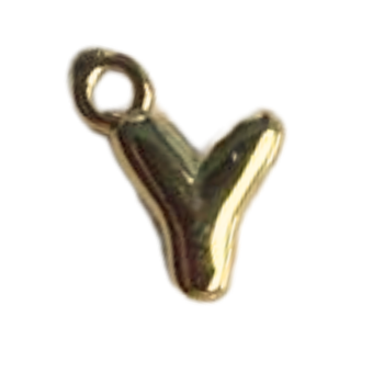 'Y' Alphabet Charm